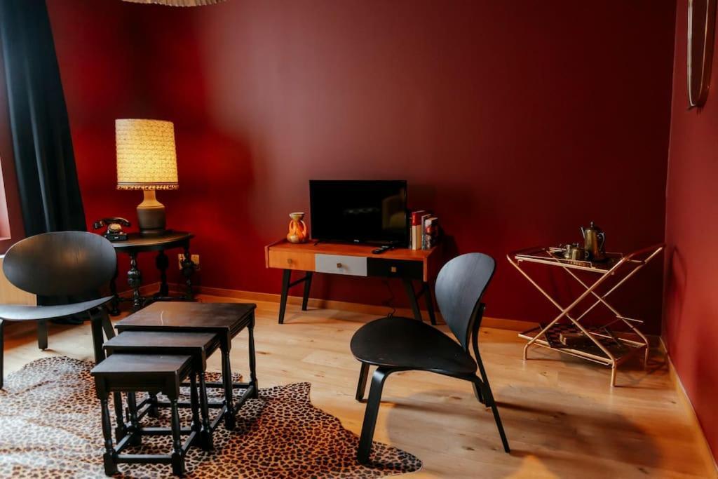 Le Retro Chic - Grand Duplex Pour 6 Dans Le Centre Apartment Liege Exterior photo
