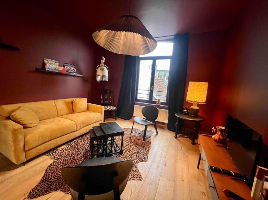 Le Retro Chic - Grand Duplex Pour 6 Dans Le Centre Apartment Liege Exterior photo